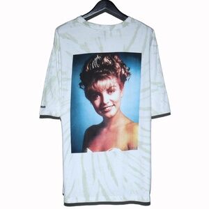 XXL Twin Peaks DumbGood Laura Palmer Tee Discontinued Twin Peaks t Shirt Tie Die